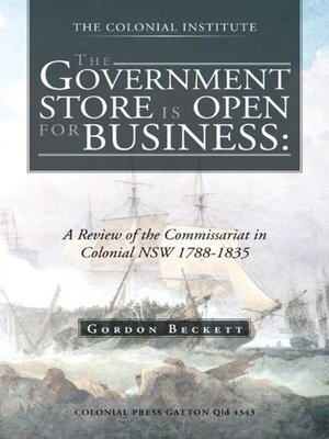 cover image of The Government Store Is Open for Business